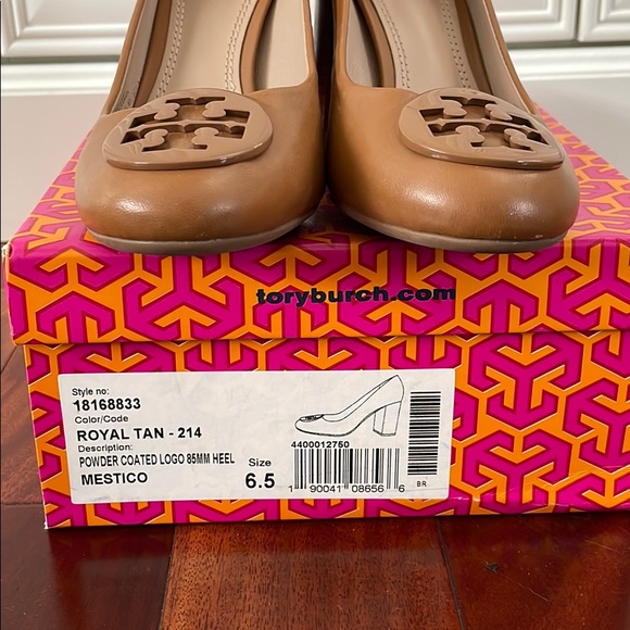 Tory Burch Tan Heels- EUC - Picture 6 of 6